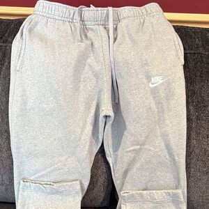 Nike Men's Light Gray sweatpants